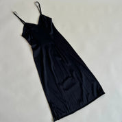 Vintage black midi slip (S/M)