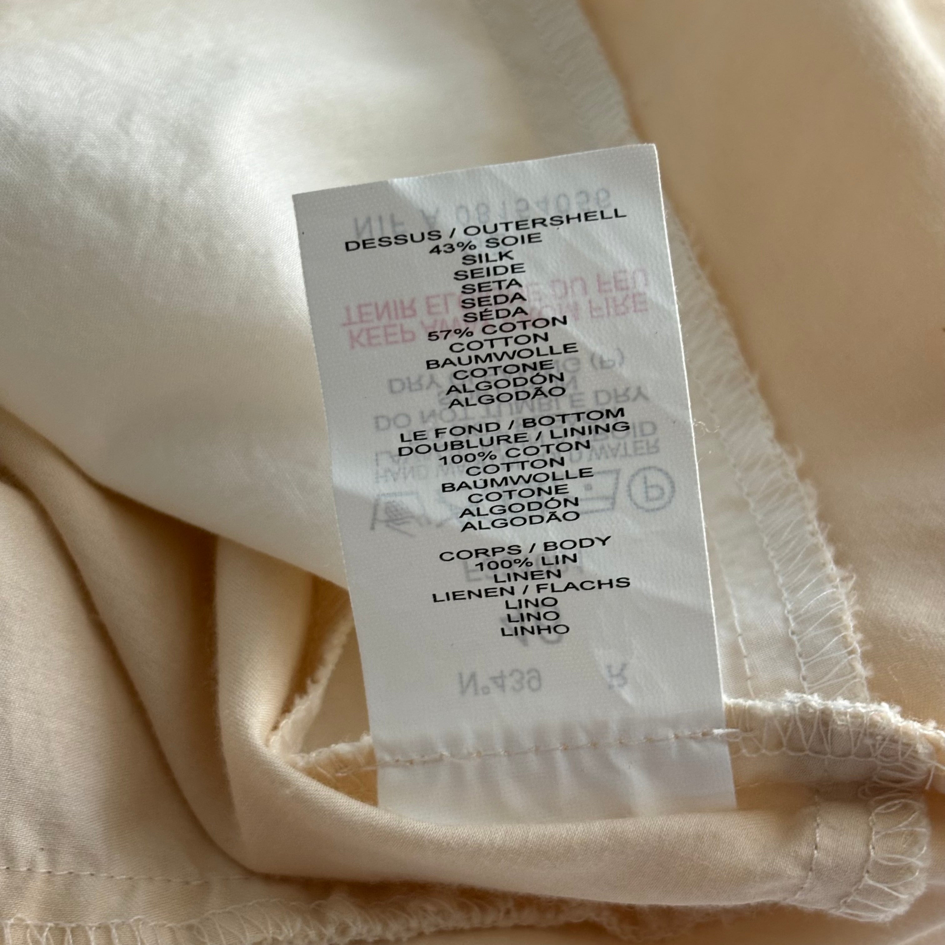Italian Cotton/Silk Maxi Dress (M)