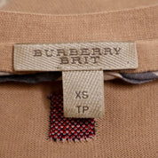 Y2K BURBERRY Tan Cardigan (XS)