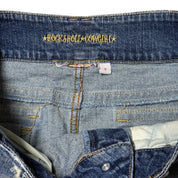 STAR DENIM MINI SKIRT (S)