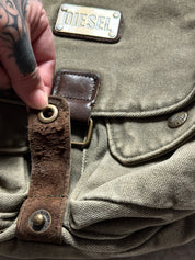 Vintage Diesel canvas messenger bag
