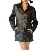 90s Leather Jacket (L)