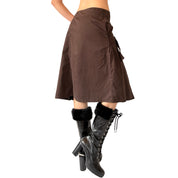 2000s Cargo Midi Skirt (XL)