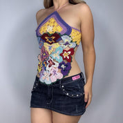 Crochet Doily Orchid Top (S)