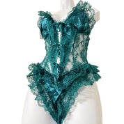 Vintage Frederick’s of Hollywood lace teddy (XS/S)