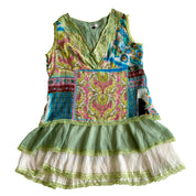 Patchwork Babydoll Layered Tank (M/L)