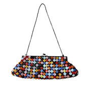 Y2K Button-Embellished Mini Bag