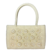 Beaded Flower Pearl Purse