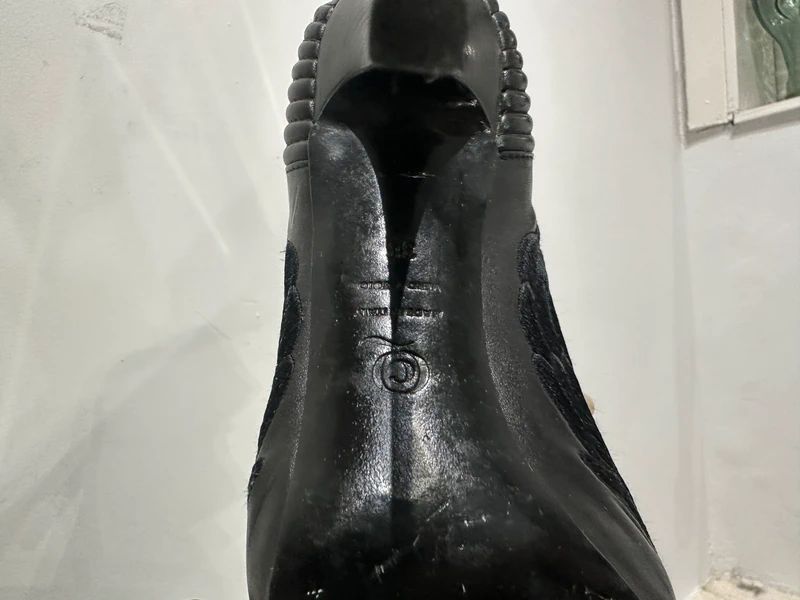 Vintage Alexander McQueen Skull Wing Stiletto Ankle Heels (UK 5 US 7 EU 38)