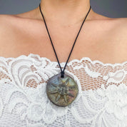 Vintage Reversible Sun & Moon Necklace