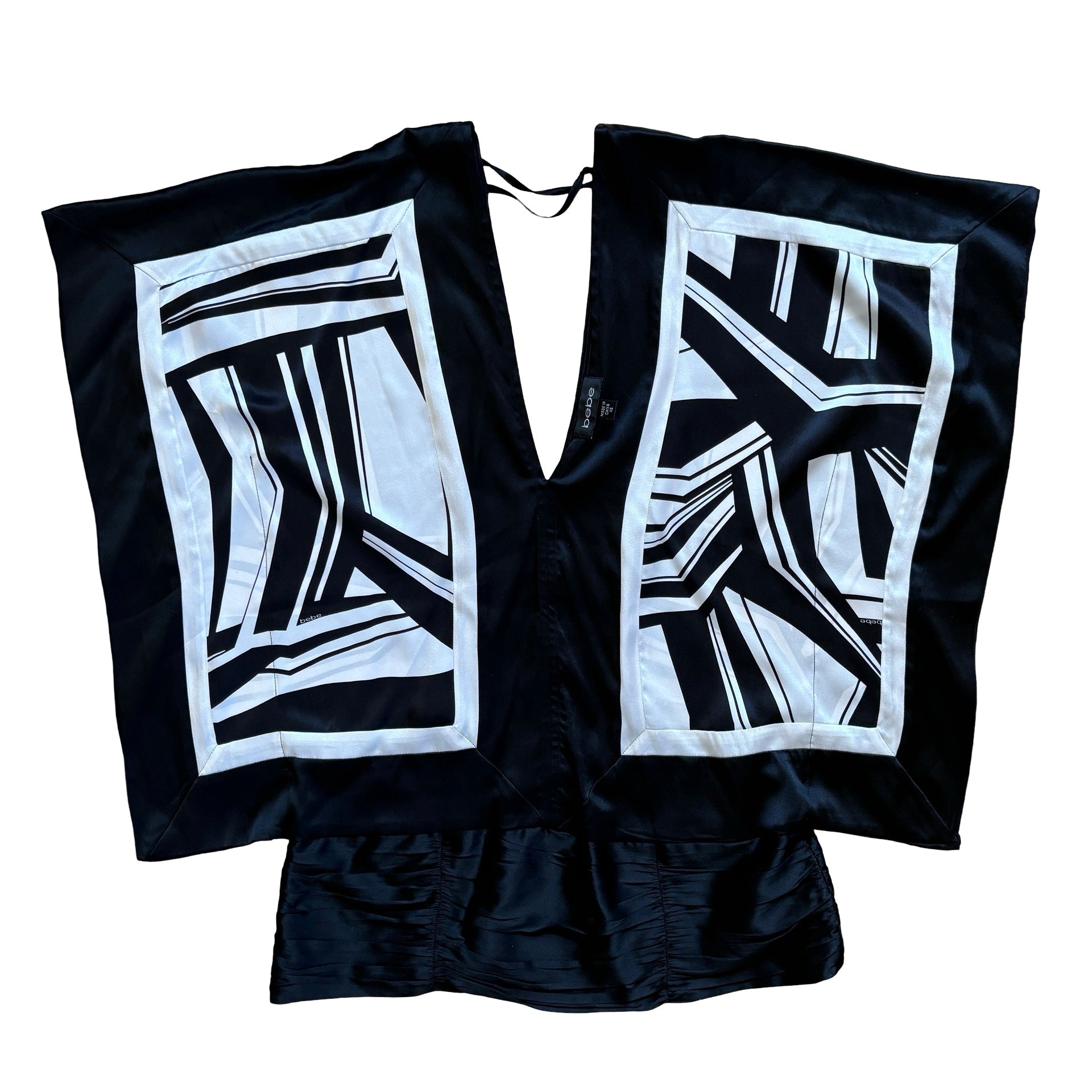 Bebe Silk Y2K Blouse (S)