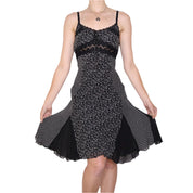 90s Italian Polka Dot Midi Dress (L)