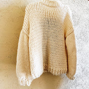 Cozy Hand Knit Skull Sweater