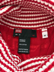 Archival vintage Diesel knit high-neck halter tank top (M)