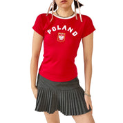 Poland Blokette Tee (S)