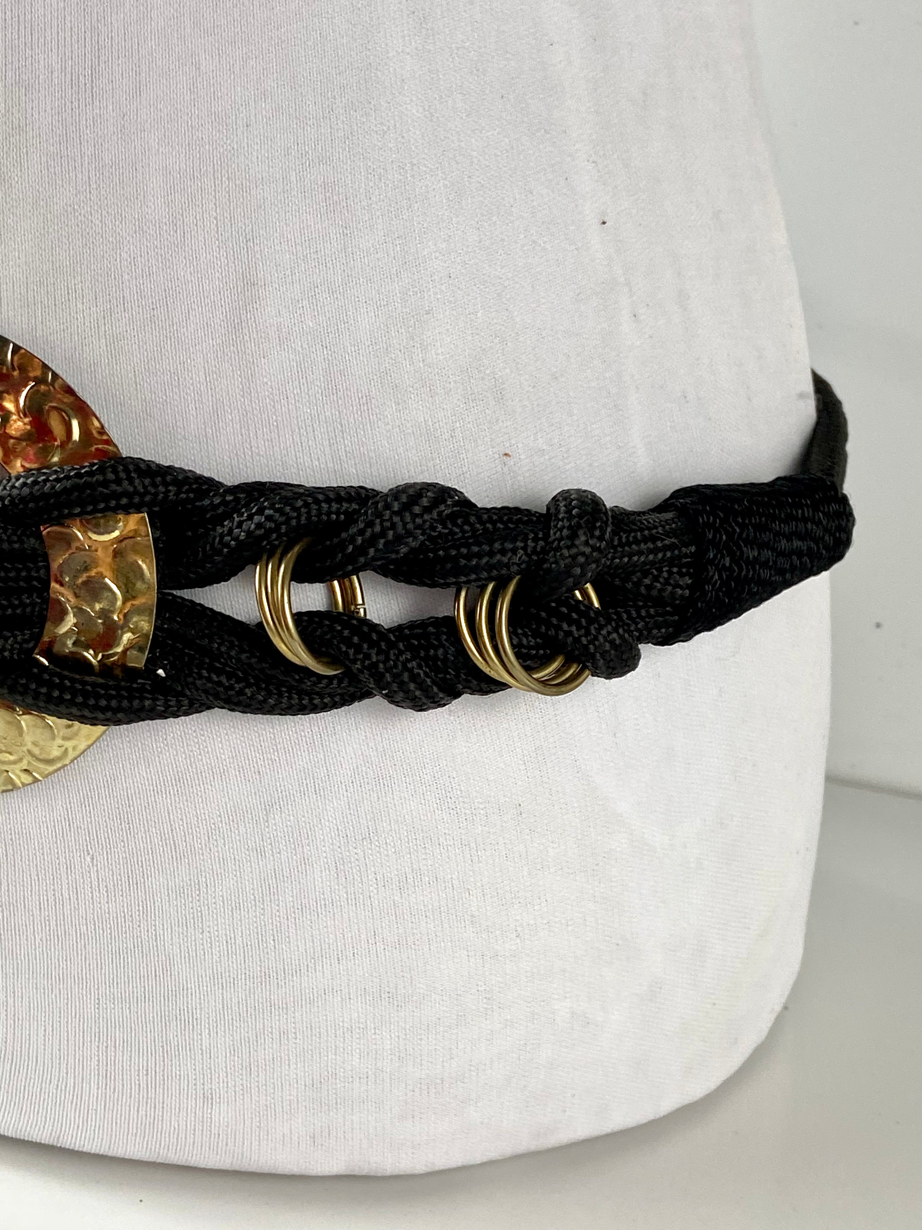 Gold ring belt