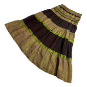 Vintage Boho Fairy Maxi Skirt (XS)