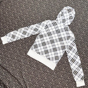 Burberry Blue Label Plaid Zip Up Hoodie (M)
