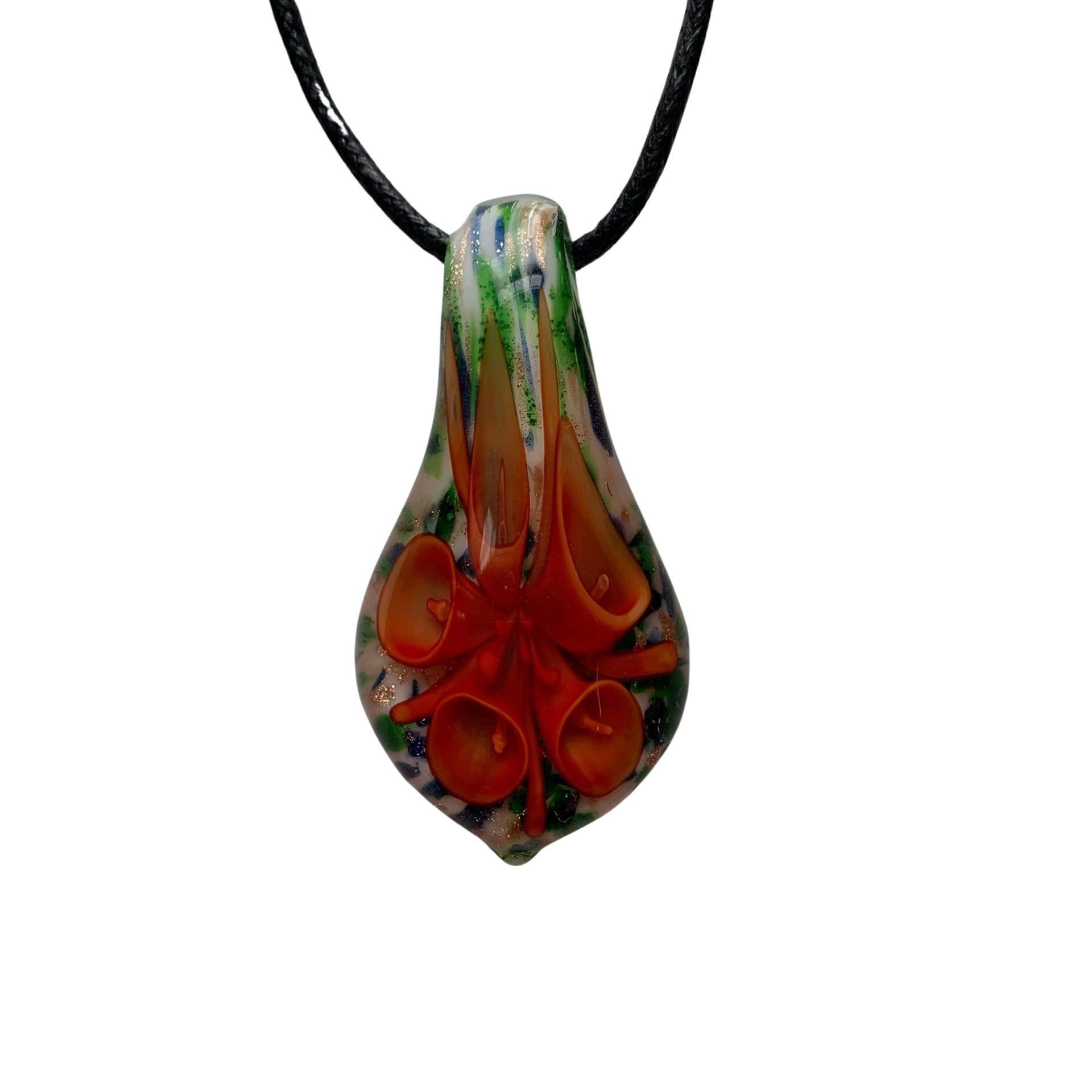 Glasswork Pendant Necklace