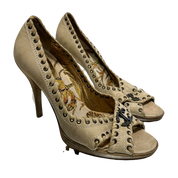 Vintage Just Cavalli Leather Stiletto Pumps (UK 5 US 7 EU 38)