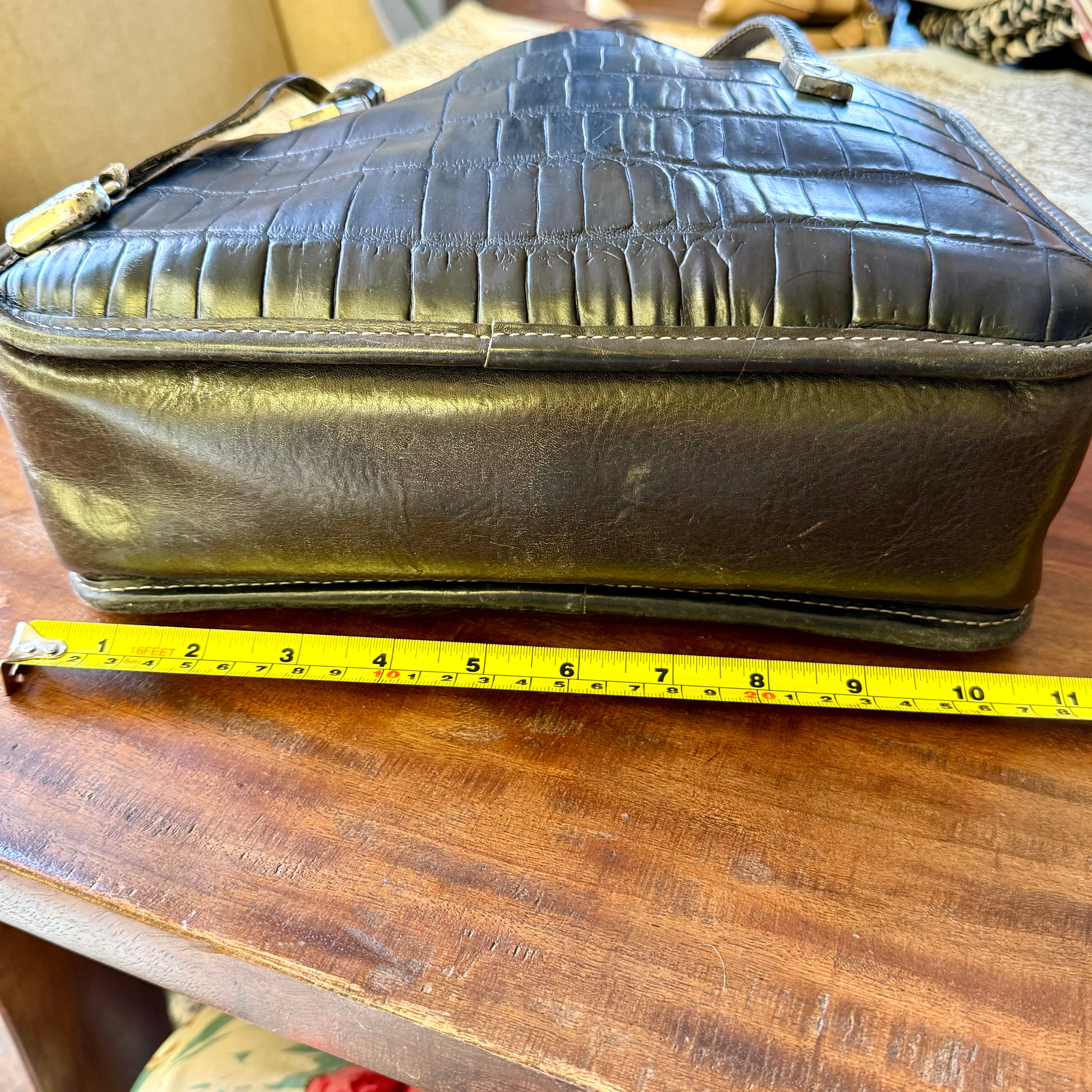 Brighton Vintage Croc Bag