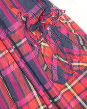 00s Vivienne Westwood Plaid Mini Dress (XXS/XS)