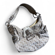 00s GUESS monogram shoulder bag