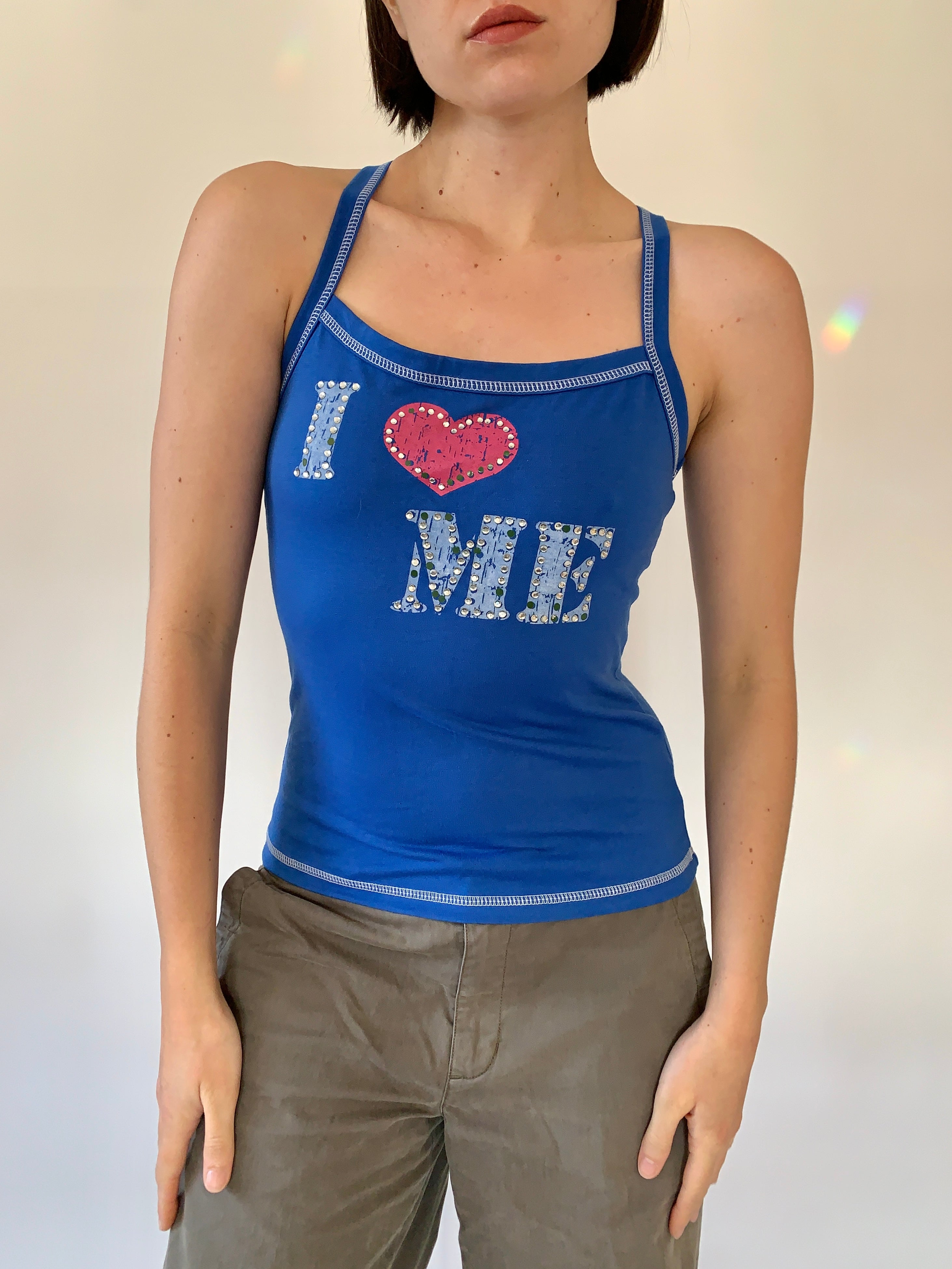 Y2K I <3 Me Tank - S/M