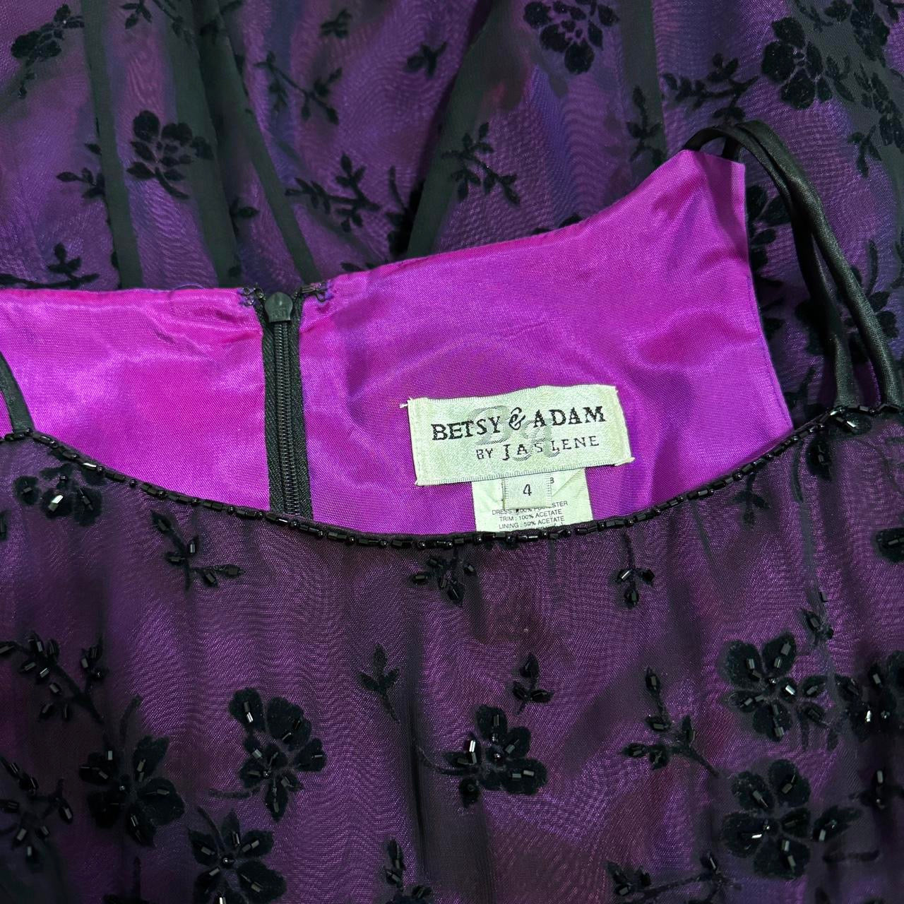 90s Whimsigoth Floral Gown (S) Holy Thrift 90s Whimsigoth Floral Gown (S) Holy Thrift