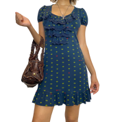 Miss Sixty Killah Milkmaid Dress (M)