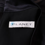 Y2K Black Sequin Silk Tank Top (M/L)