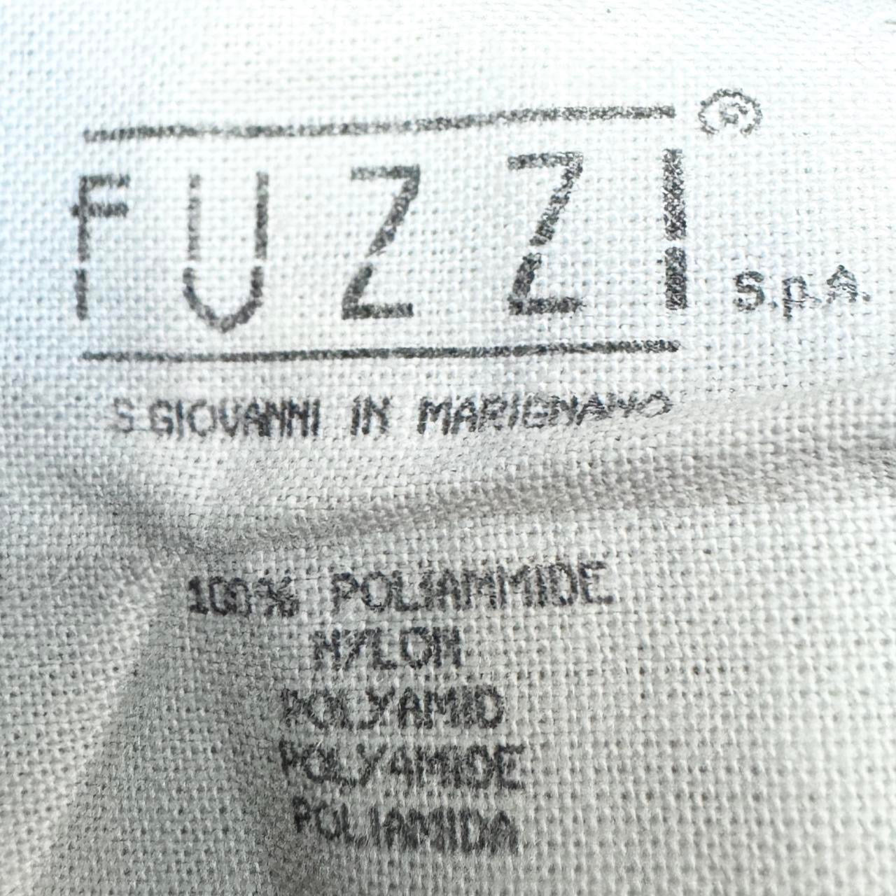 Fuzzi Textured Mesh Animal Print Detail Long Sleeve (L)
