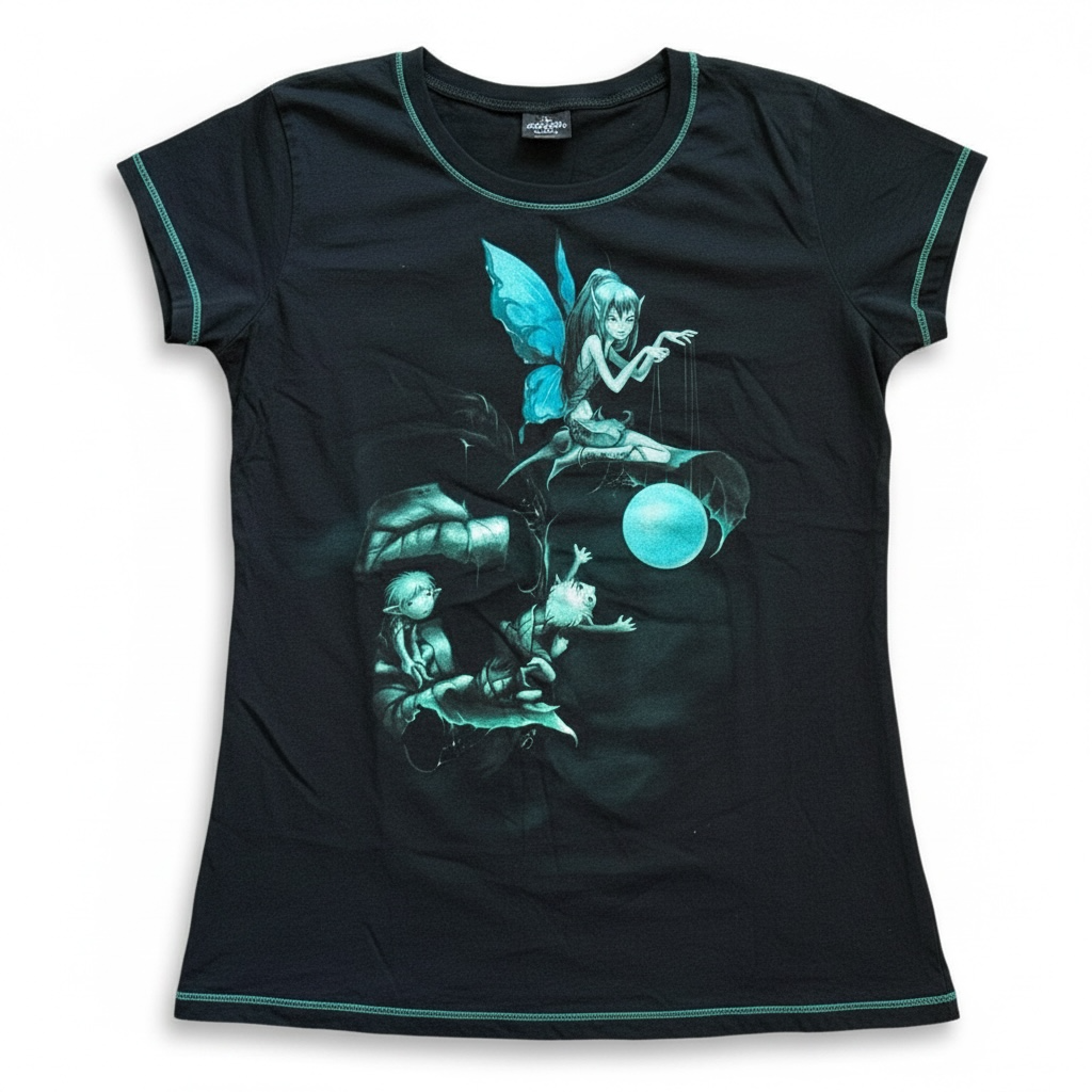 Y2K trick fairies baby tee (XL-XXL)