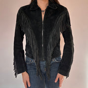 80s Wilson’s Leather Fringe Jacket (S)