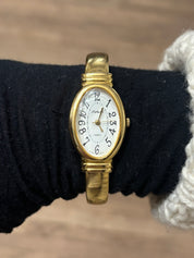 Classic Gold Cuff Watch