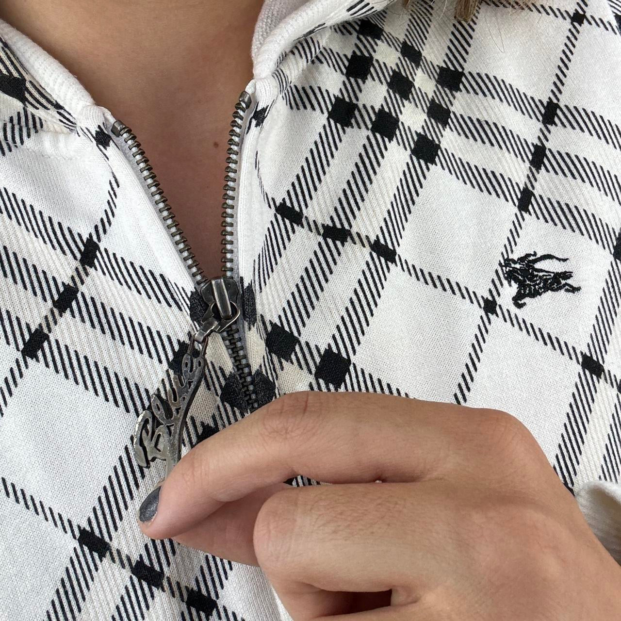 Burberry Blue Label Plaid Zip Up Hoodie (M) – Holy Thrift