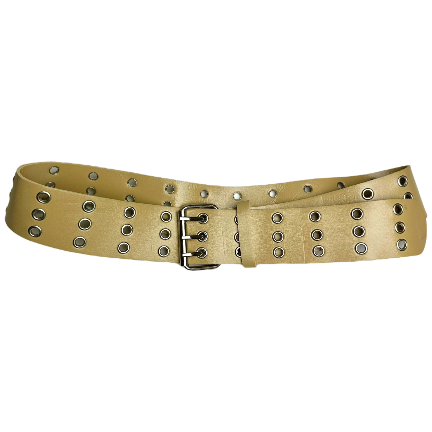 Tan Grommet Belt