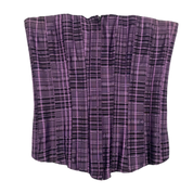 90's Purple Plaid Corset (S/M)