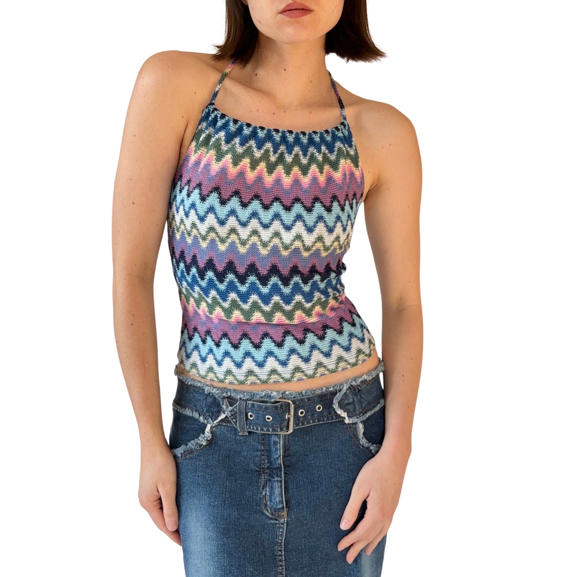 2000s Knit Halter (XS)