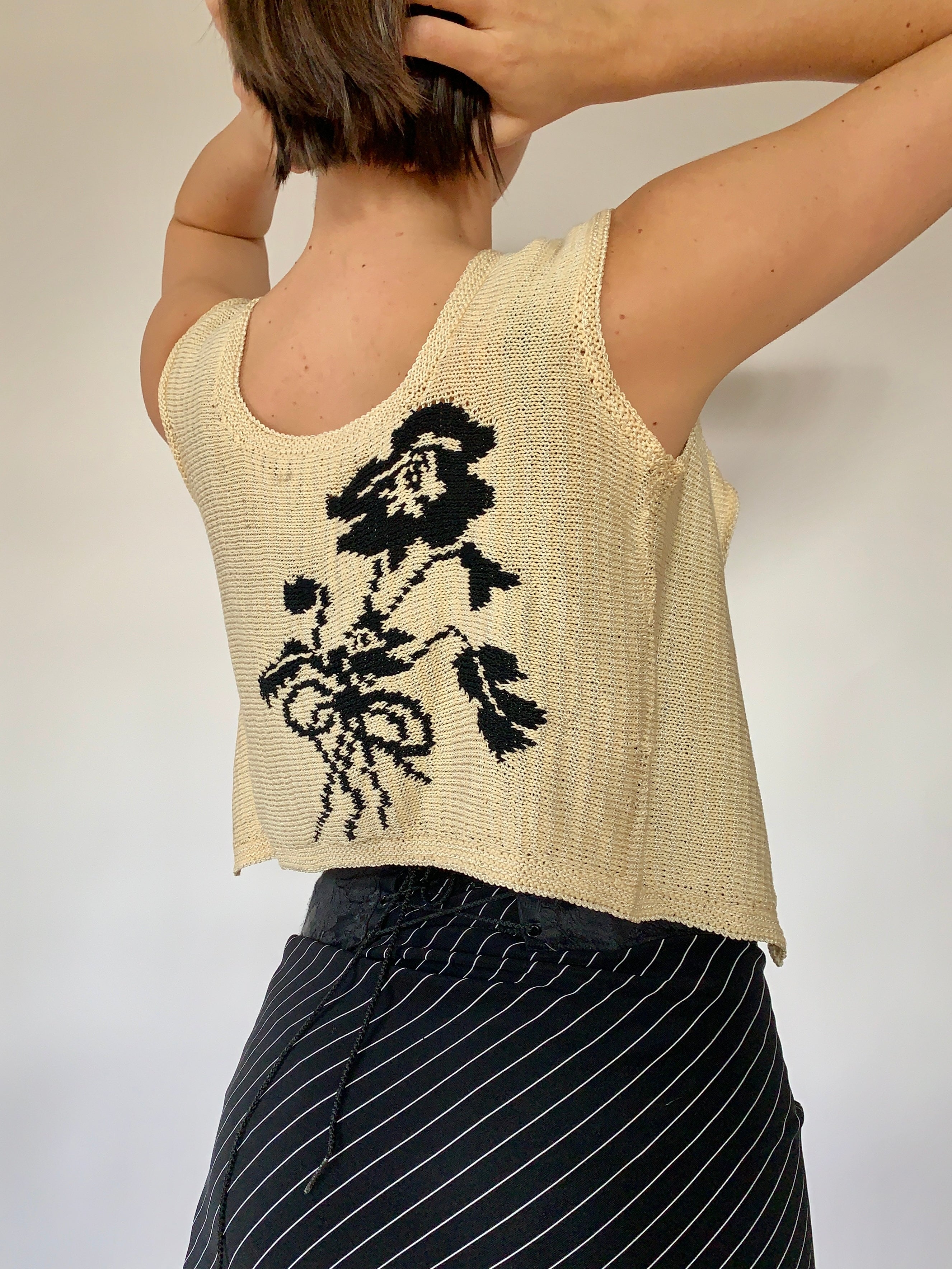 Coquette Knit Vest - XS/S