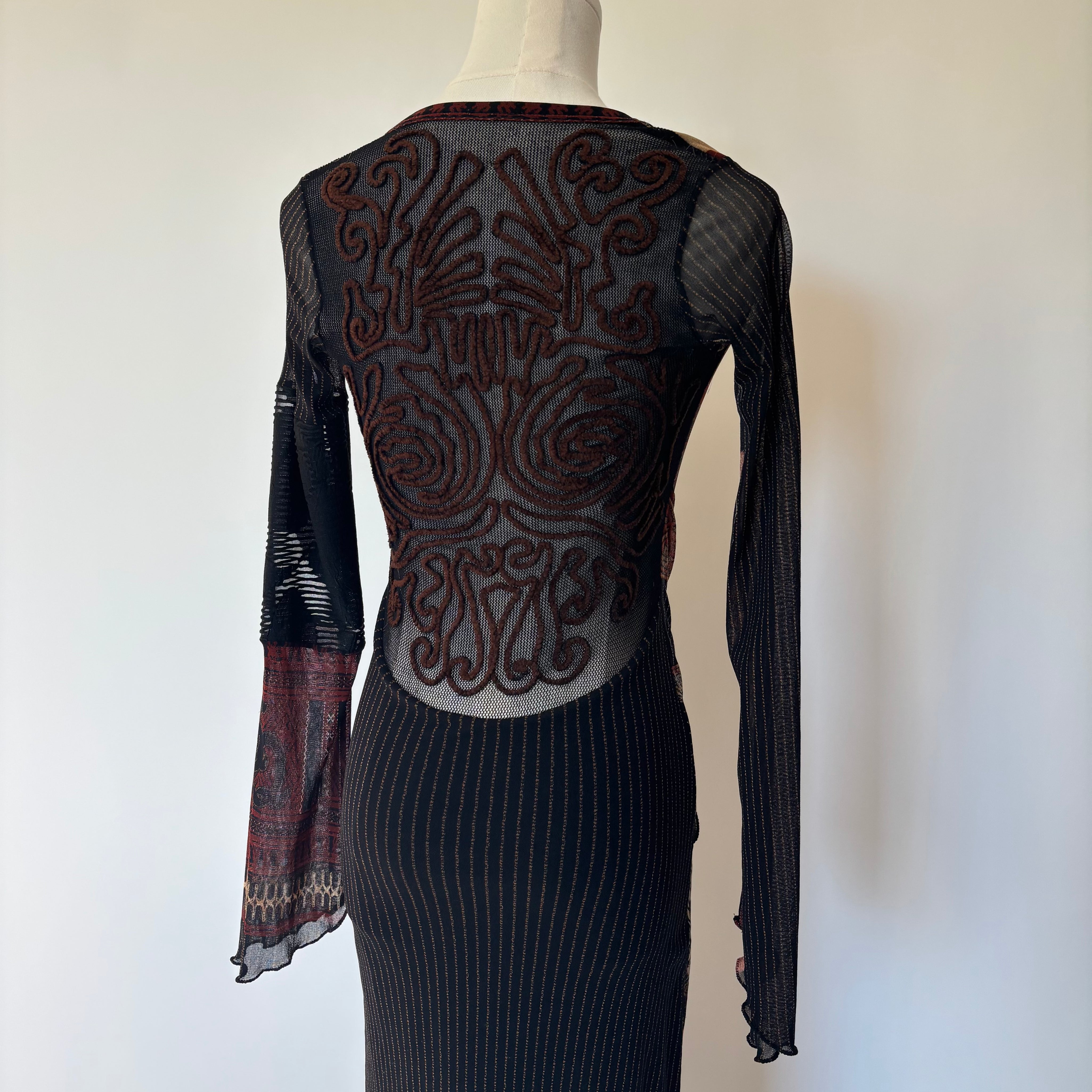 Save the Queen Mesh Back Dress (XS/S)