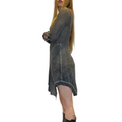 Vintage Ethereal Grunge Midi Dress (S/M)