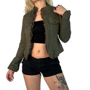 Army Green Canvas Jacket (S)