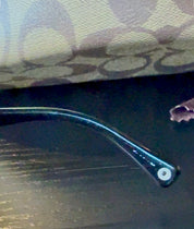 Black coach sunglasses