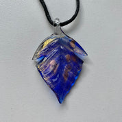 Glasswork Leaf Necklace