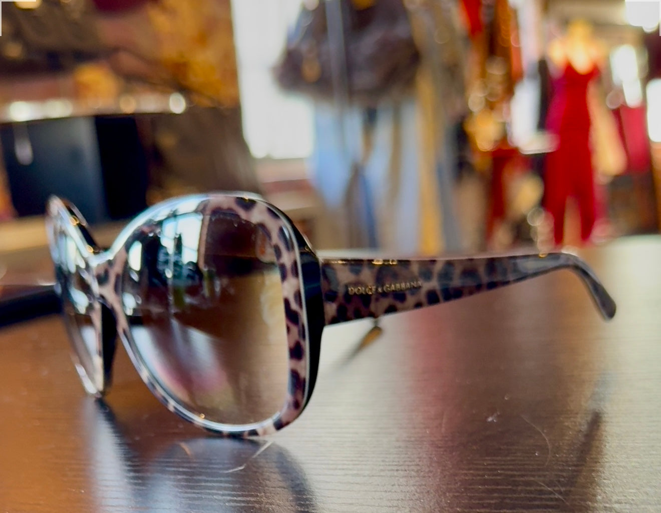 Dolce & Gabbana Sunglasses. 
Animal Print
