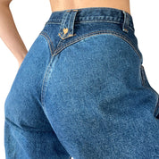 80s Western Heart Jeans (S)