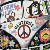 J-Fashion “Gluttons” Road Trip Graphic Slouchy Tee (L)