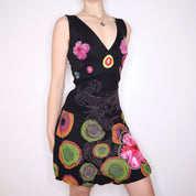 Y2K DESIGUAL Dragon Bubble Dress (S/M)