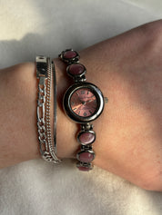 Pink Cat Eye Watch